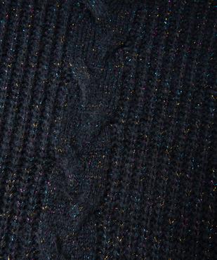 Pull fille col montant avec torsade sur l’avant vue2 - GEMO (JUNIOR) - GEMO