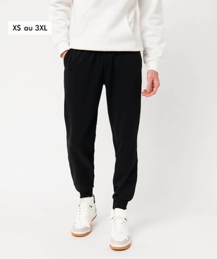 Pantalon de jogging molletonné homme vue6 - GEMO 4G HOMME - GEMO