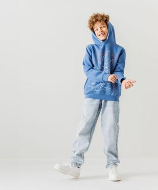 Sweat à capuche avec motif manga garçon - Dragon Ball Z vue1 - DRAGON BALL Z - GEMO