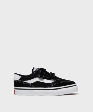 Baskets basses en cuir suédé et textile Brooklyn bébé fille - Vans vue1 - VANS - GEMO