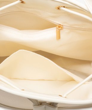 Sac seau à bandoulière amovible femme vue5 - GEMO (ACCESS) - GEMO