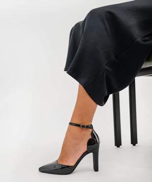 Escarpins vernis à talon haut et bout pointu femme - Valentina Baldano vue7 - VALENTINA BALDA - GEMO