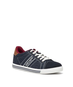 Tennis en toile jean homme vue3 - GEMO (CASUAL) - GEMO