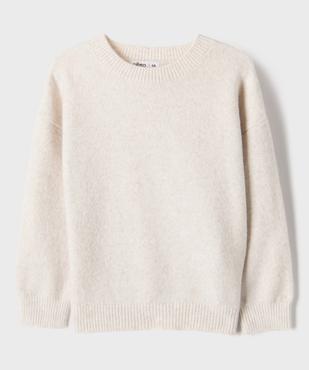 Pull à col rond fille vue1 - GEMO (ENFANT) - GEMO