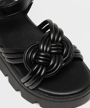 Sandale à épaisse semelle plateforme crantée fille vue6 - LOVELY WINGS - GEMO