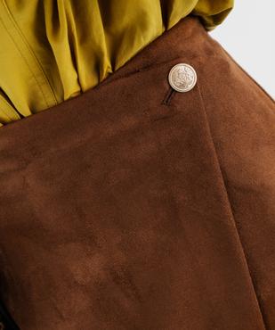 Jupe-short portefeuille élégante femme vue2 - GEMO(FEMME PAP) - GEMO