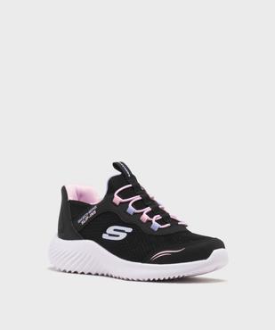 Baskets Slip-ins Bounder Wave 92 faciles à enfiler fille - Skechers vue2 - SKECHERS - GEMO