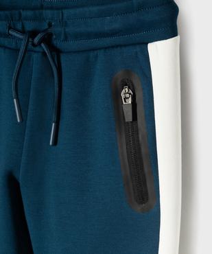 Pantalon de jogging tricolore garçon vue4 - GEMO (ENFANT) - GEMO