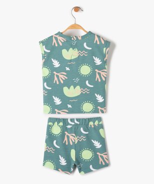 Ensemble bébé garçon 2 pièces : short + débardeur imprimé vue4 - GEMO(BEBE DEBT) - GEMO