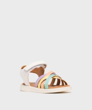 Sandales avec brides croisées à paillettes fille - Lovely Wings vue12 - LOVELY WINGS - GEMO