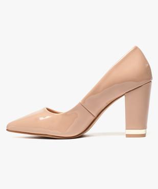 Escarpins femme à bout pointu et talon haut -Gémo x Lalaa Misaki vue3 - GEMO(URBAIN) - GEMO
