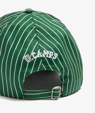 Casquette rayée avec logo en maille bouclette garçon - Camps United vue3 - CAMPS - GEMO
