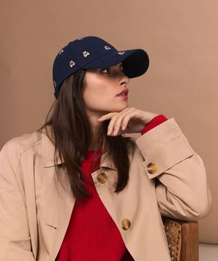 Casquette avec oursons brodés garçon - LuluCastagnette vue4 - LULU CASTAGNETT - GEMO