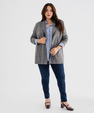 Jegging à large ceinture élastique et taille normale femme grande taille vue12 - GEMO 4G GT - GEMO