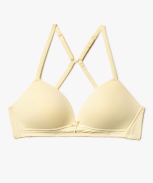 Soutien-gorge avec bonnets paddés et bretelles multipositions fille vue1 - GEMO (JUNIOR) - GEMO
