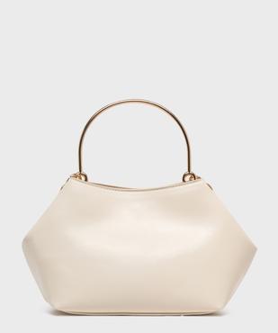 Sac à main graphique à anse métallique femme vue1 - GEMO (ACCESS) - GEMO