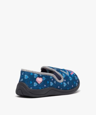 Chaussons fille pantoufles imprimées love - Beppi vue4 - BEPPI - GEMO