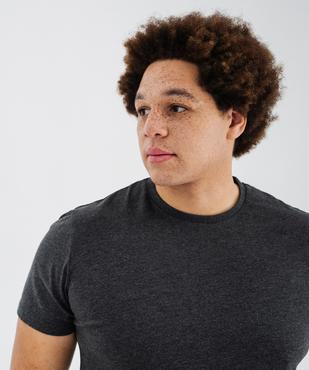 Tee-shirt manches courtes et col rond homme vue2 - GEMO 4G HOMME - GEMO