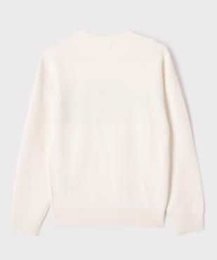 Pull en viscose avec inscription poitrine garçon vue4 - GEMO (JUNIOR) - GEMO