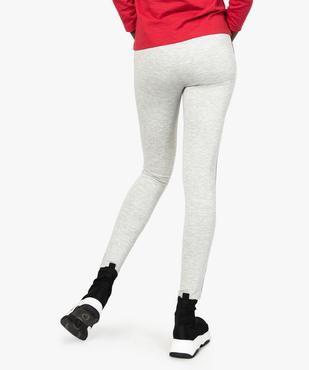 Legging femme chiné à effet push-up vue3 - FOLLOW ME - GEMO