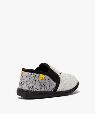 Chaussons garçon élastiqués en velours ras - Pokemon vue4 - POKEMON - GEMO