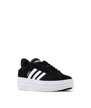 Baskets en cuir VL Court bold avec semelle plateforme femme - Adidas vue8 - ADIDAS - GEMO