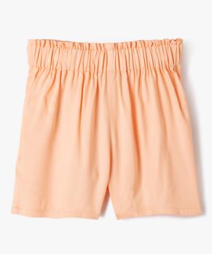 Short ample et fluide taille haute fille - LuluCastagnette vue3 - LULUCASTAGNETTE - GEMO
