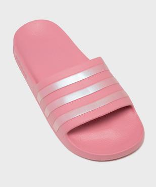 Mules de piscine Adilette Aqua à rayures irisées femme - Adidas vue5 - ADIDAS - GEMO
