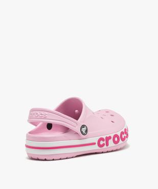Sabots souples fille dessus uni perforé à semelle épaisse - Crocs vue4 - CROCS - GEMO