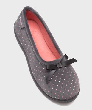 Chaussons ballerines femme - Isotoner vue5 - ISOTONER - GEMO