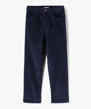Pantalon en velours large garçon vue2 - GEMO (ENFANT) - GEMO