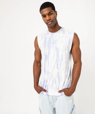 Débardeur en coton tie-and-dye homme vue2 - GEMO (HOMME) - GEMO