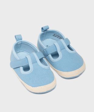 Chaussons de naissance babies souples à scratch vue5 - LITTLE LOVE GEMO FOR GOOD - GEMO