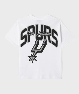 Tee-shirt manches courtes imprimé Spurs garçon - NBA vue3 - NBA - GEMO