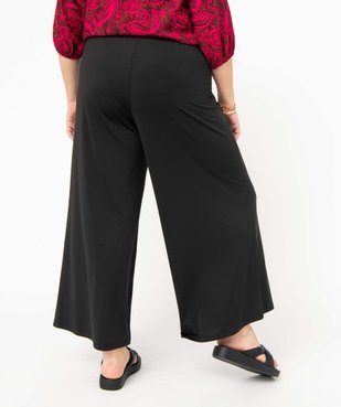 Pantalon femme grande taille ample et fluide vue3 - GEMO (G TAILLE) - GEMO