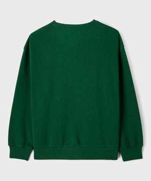 Sweat avec broderies sur le buste fille vue3 - GEMO 4G FILLE - GEMO