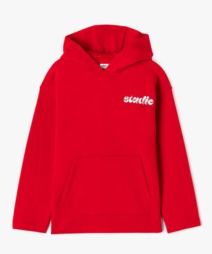 Sweat à capuche avec intérieur molletonné garçon vue2 - GEMO 4G GARCON - GEMO