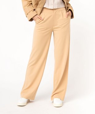Pantalon large et souple femme vue2 - GEMO(FEMME PAP) - GEMO