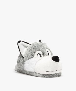 Chaussons garçon 3D en forme de loup vue1 - GEMO (ENFANT) - GEMO