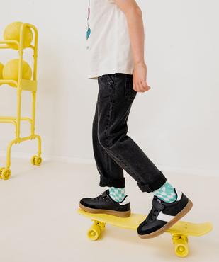 Jean large avec taille ajustable garçon vue3 - GEMO (ENFANT) - GEMO