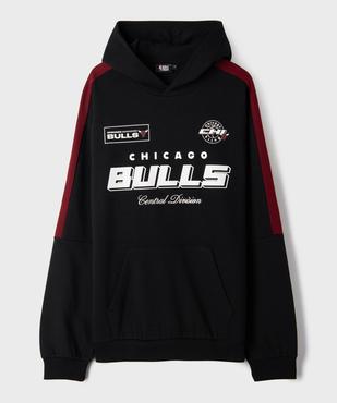 Sweat à capuche en molleton imprimé Chicago Bulls garçon - NBA vue1 - NBA - GEMO