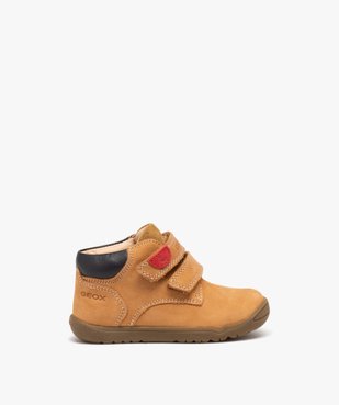 Chaussures premiers pas bébé garçon unies en suédine - Geox vue1 - GEOX - GEMO