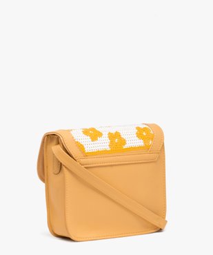 Sac fille avec rabat en sequins brodés vue2 - GEMO (ENFANT) - GEMO