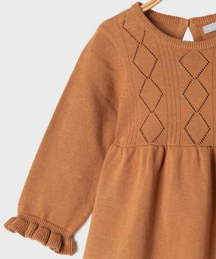 Robe en maille bébé fille - LuluCastagnette vue2 - LULUCASTAGNETTE - GEMO