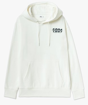 Sweat à capuche avec inscriptions dans le dos homme vue4 - GEMO (HOMME) - GEMO