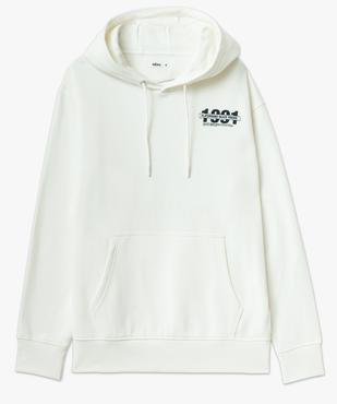 Sweat à capuche avec inscriptions dans le dos homme vue4 - GEMO (HOMME) - GEMO