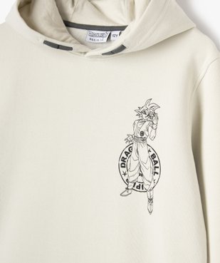 Sweat à capuche avec inscription manga garçon - Dragon Ball Super vue2 - DRAGON BALL Z - GEMO