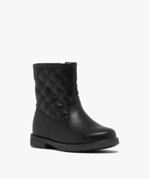 Boots avec tige effet matelassé fille vue2 - LOVELY WINGS - GEMO