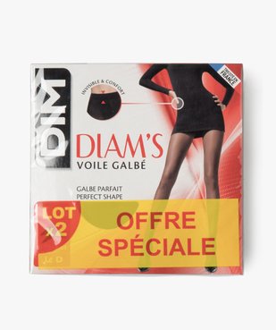 Collant voile galbé 22D femme - Diam's Dim (lot de 2) vue4 - DIM - GEMO