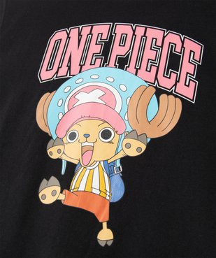 Tee-shirt fille à manches courtes coupe ample - One Piece vue2 - ONE PIECE - GEMO